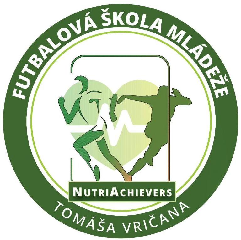 Logo zväzu Futbalová Škola Mládeže NutriAchievers Tomáša Vričana