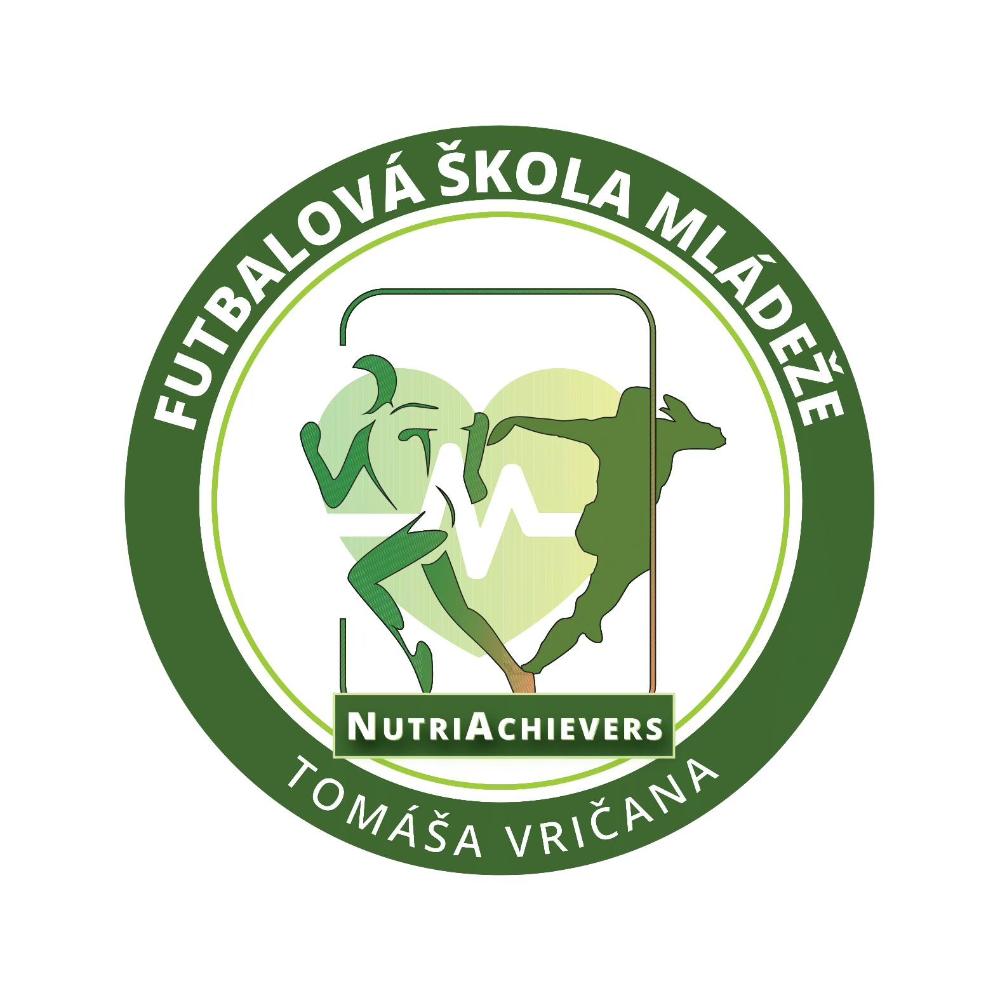 Logo zväzu Futbalová Škola Mládeže NutriAchievers Tomáša Vričana