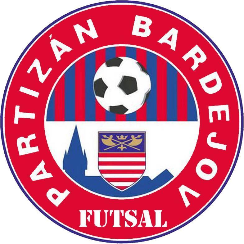 Logo zväzu Partizán Bardejov - futsal