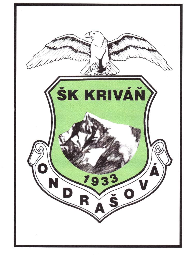 Logo zväzu ŠK Kriváň Lipt. Ondrašová