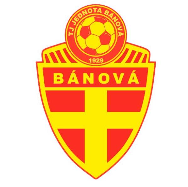 Logo klubu: Telovýchovná jednota JEDNOTA Bánová