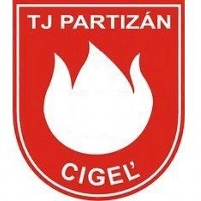Logo zväzu TJ Partizán Cígeľ