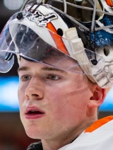 Carter Hart na MS v hokeji 2019