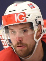 Jonas Holøs na MS v hokeji 2021