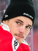 Gilles Senn na MS v hokeji 2018