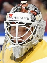Filip Gustavsson na MS v hokeji 2018