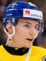 Lias Andersson na MS v hokeji 2018