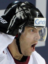 Janis Sprukts na MS v hokeji 2017