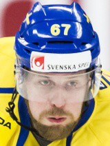 Linus Omark na MS v hokeji 2017