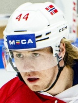 Tobias  Fladeby na MS v hokeji 2022