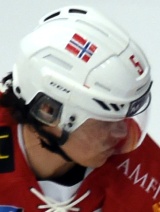 Magnus Brekke Henriksen na MS v hokeji 2022