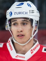 Tobias Geisser na MS v hokeji 2022
