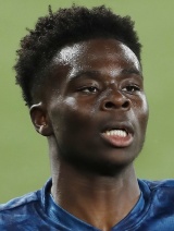 Bukayo Saka na ME vo futbale 2021
