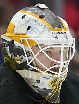 Linus Ullmark na MS v hokeji 2022