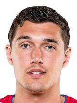 Andreas Bödtker Christensen na MS vo futbale 2022