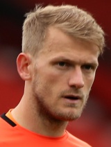 Adam Davies na MS vo futbale 2022