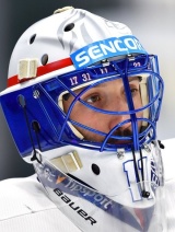 Šimon Hrubec na MS v hokeji 2023