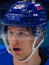 Samuel Kňažko na MS v hokeji 2023