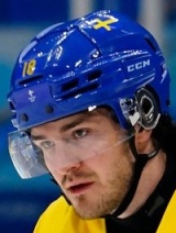 Dennis Everberg na MS v hokeji 2023