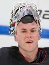 Maximilian Franzreb na MS v hokeji 2023