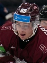 Felikss Gavars na MS v hokeji 2024
