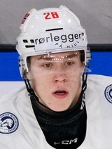 Michael Brandsegg-Nygaard na MS v hokeji 2024