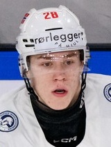 Michael Brandsegg-Nygaard na MS v hokeji 2025